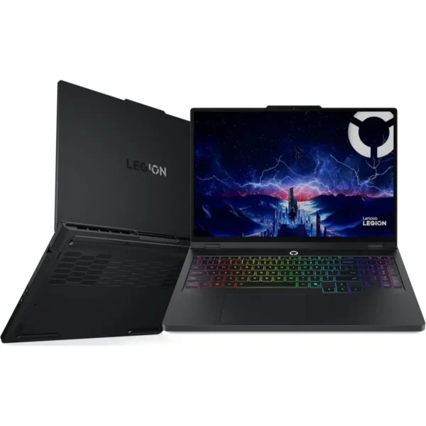Lenovo Legion 5 15IRX10 Gaming Laptop, Core i7-14700HX, 16GB DDR5, 1TB SSD, RTX 5050 8GB, 15.1" WQXGA OLED 165Hz, RGB Backlit Keyboard, Windows 11, Eclipse Black