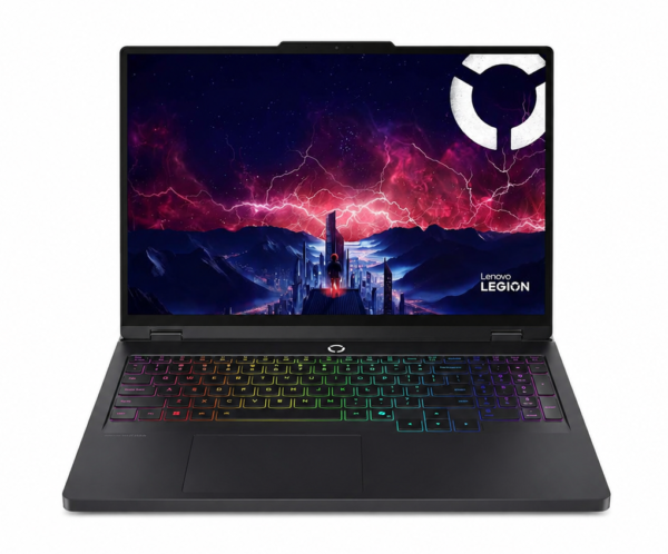 Lenovo Legion Pro 5 (16ADR10), AMD Ryzen 7 8745HX, 24GB RAM, 1TB SSD, RTX 5060, 16″ QHD+ 165Hz OLED Display, Eclipse Black – NEW
