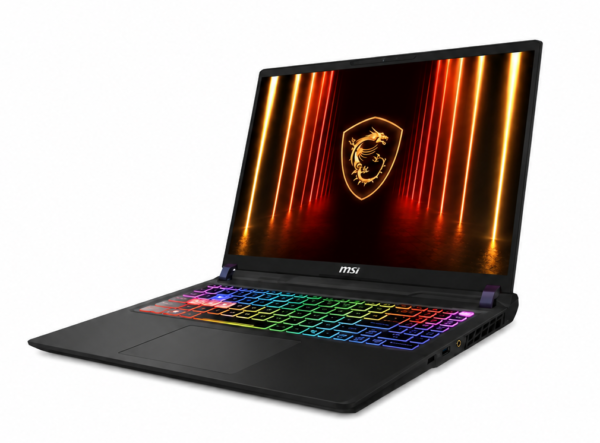MSI Gaming Laptop | Intel Core Ultra 7 255HX (1.8GHz, Up to 5.2GHz) | NVIDIA GeForce RTX 5070 Ti 12GB GDDR7 | 16″ QHD+ Display (2560×1600) | 16GB DDR5 RAM | 1TB SSD | Windows 11 Home | Webcam | Wi-Fi | Bluetooth | Backlit Keyboard | Black