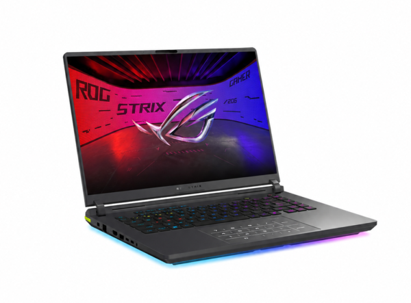 ASUS ROG STRIX G16 G615LR-AS96 Gaming Laptop - Intel Core Ultra 9 275HX Processor 32-GB 1-TB SSD 12-GB NVIDIA GeForce RTX 5070TI GDDR7 GC 16" WQXGA 1600P IPS 240Hz AG Display RGB Backlit KB TPM W11 (Eclipse Grey, NEW)